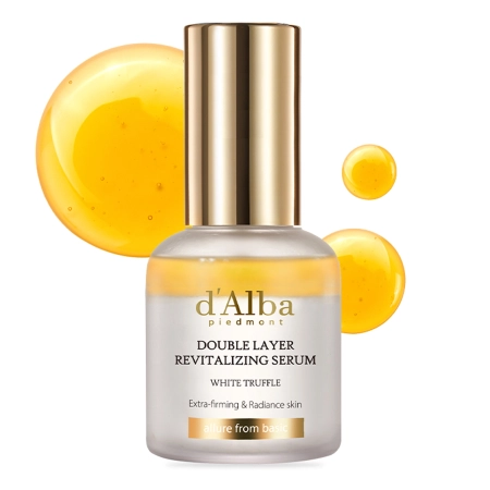 d'Alba - White Truffle Double Layer Revitalizing Serum - Rewitalizujące Serum do Twarzy - 30ml