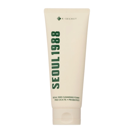 K-SECRET - SEOUL 1988 Cleansing Foam : Pine Cica 1% + Probiotics - Oczyszczająca Pianka do Twarzy - 150ml OUTLET