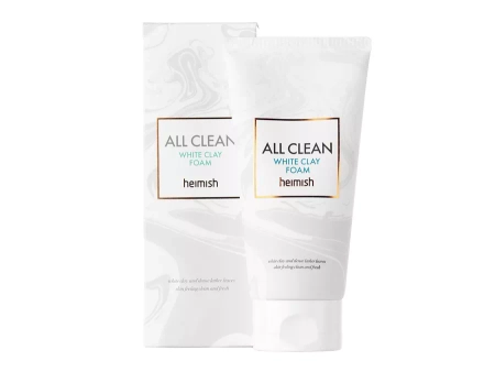 Heimish - All Clean White Clay Foam  - Oczyszczająca Pianka z Glinką Białą - 150g 