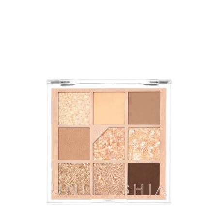 Unleashia - Glitterpedia Eye Palette - Paleta Wegańskich Cieni do Powiek - 2 All of Brown - 6,6g
