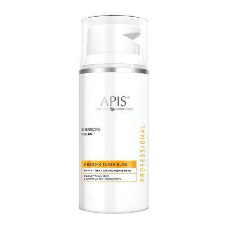 Apis - Adeno C Flash Glow - Energetyzujący Krem do Twarzy z Witaminą C 10% i Adenozyną 1% - 100ml