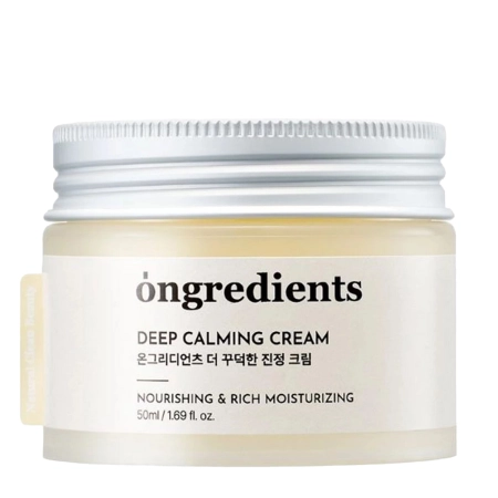 Ongredients - Deep Calming Cream - Wyciszający Krem do Twarzy - 50ml