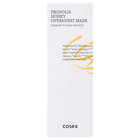 COSRX - Full Fit Propolis Honey Overnight Mask - Odżywcza Maska na Noc z Propolisem - 60ml