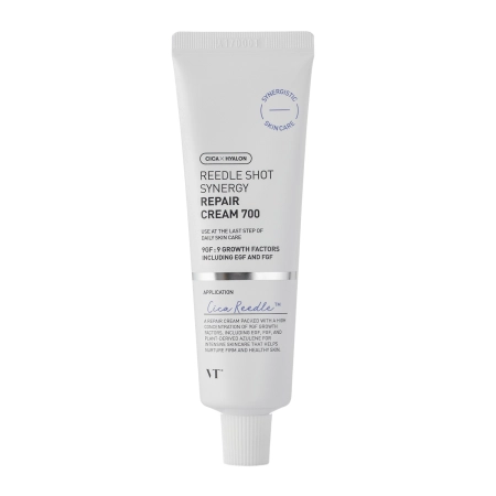 VT Cosmetics - Reedle Shot Synergy Repair Cream 700 - Regenerujący Krem do Twarzy z Azulenem - 50ml