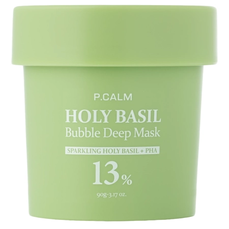P.Calm - Holy Basil Bubble Deep Mask - Oczyszczająca Maska Bąbelkowa - 90g