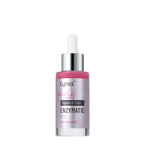 Lynia - Peeling Enzymatyczny do Twarzy z Papainą i Ficyną oraz Wtaminą B12 - 30ml