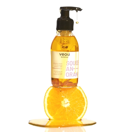 Veoli Botanica - Squeeze an Orange - Emulgujący Olejek do Zmywania Makijażu i SPF - 147,4ml