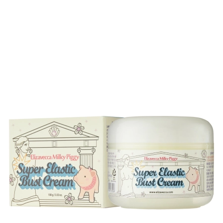 Elizavecca - Milky Piggy Super Elastic Bust Cream - Ujędrniający Krem do Biustu - 100g