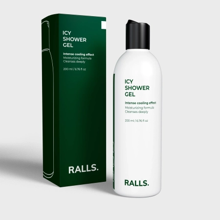 Ralls - Icy Shower Gel - Chłodzący Żel pod Prysznic - 200ml