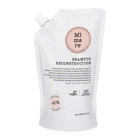 Mimare - Reconstructive Shampoo - Regenerujący Szampon do Włosów - 480ml