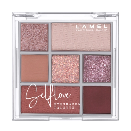 Lamel - Selflove -  Paleta Cieni do Powiek - 401 - 8,5g