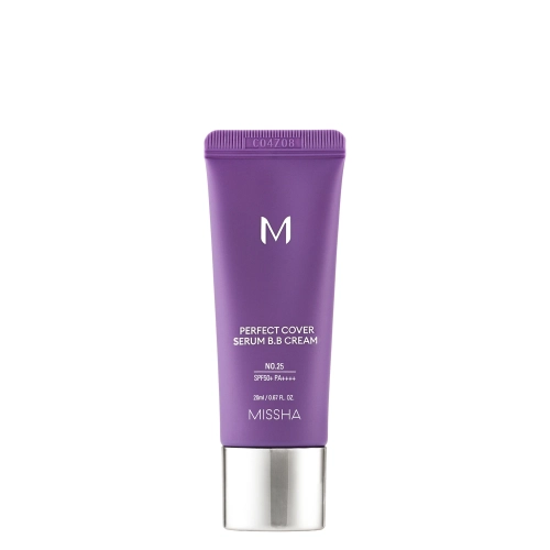 Missha - M Perfect Cover Serum BB Cream SPF50+/PA++++ - Kryjący Krem BB Serum - No.25 Warm Beige - 20ml