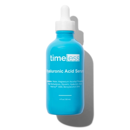 Timeless - Skin Care - Hyaluronic Acid + Vitamin C Serum - Serum z Kwasem Hialuronowym oraz Witaminą C - 120ml