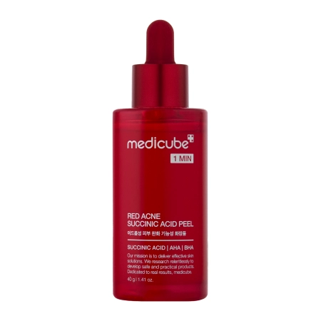 Medicube - Red Acne Succinic Acid Peel - Kwasowy Peeling na Niedoskonałości - 40g