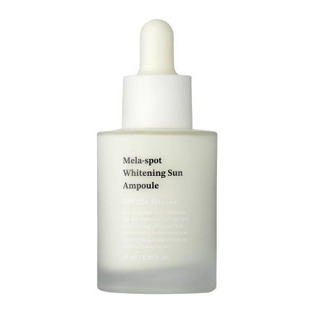 Sungboon Editor - Mela-Spot Whitening Sun Ampoule SPF50+ PA++++ - Rozjaśniająco-Nawilżająca Ampułka z Filtrem - 40ml