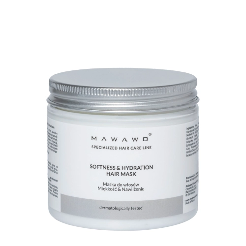Mawawo - Softness & Hydration Hair Mask - Maska do Włosów Miękkość & Nawilżenie - 200ml