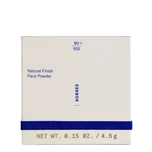 Korres - Natural Finish Face Powder - Puder Wykończeniowy do Twarzy - 01 Light - 8g
