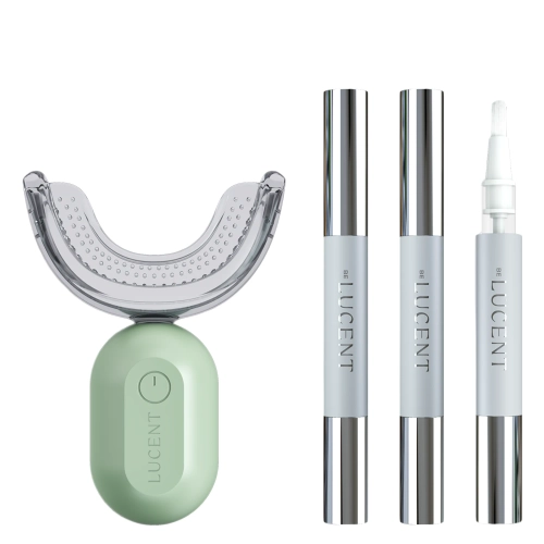 Lucent - Stellar Gentle Teeth Whitening Kit - Zestaw do Wybielania Zębów - 1szt +3x2ml