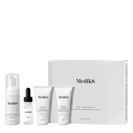 Medik8 - Post Treatment Kit - Kompletny Zestaw do Pielęgnacji Skóry po Zabiegu - 40ml+10ml+15ml+15ml