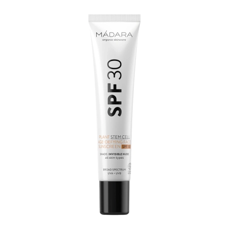Madara - Age Defying Sunscreen SPF30 - Przeciwzmarszczkowy Krem do Twarzy z Filtrem - 40ml