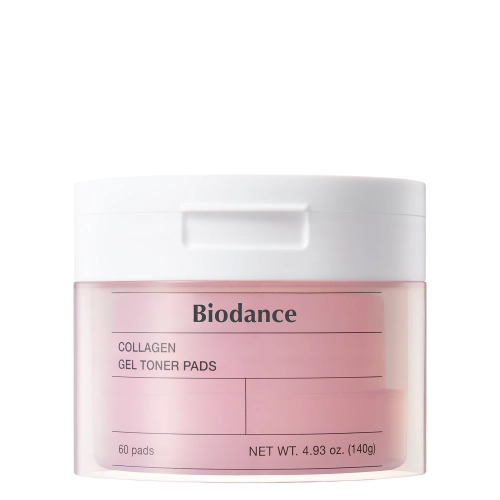 Biodance - Collagen Gel Toner Pads - Ujędrniające Płatki Kolagenowe do Twarzy - 60szt