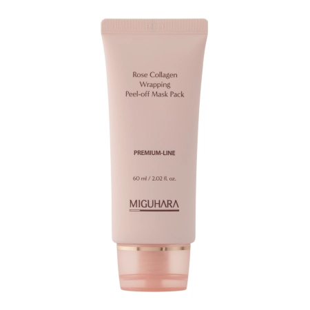 Miguhara - Rose Collagen Wrapping Peel-off Mask Pack - Ujędrniająca Maska do Twarzy - 60ml