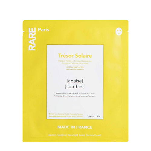 Rare Paris - Trésor Solaire - Kojąca Maska w Płachcie - 1szt/23ml