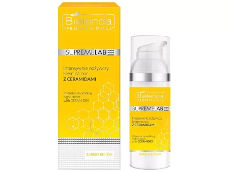 Bielenda Professional - Supremelab - Barrier Renew - Intensive Nourishing Night Cream with Ceramides - Intensywnie Odżywczy Krem do Twarzy na Noc z Ceramidami - 50ml 