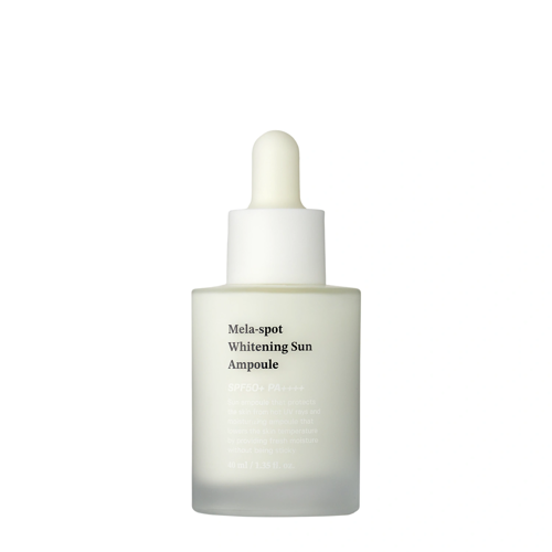 Sungboon Editor - Mela-Spot Whitening Sun Ampoule SPF50+ PA++++ - Rozjaśniająco-Nawilżająca Ampułka z Filtrem - 40ml