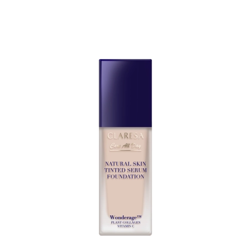 Claresa - Natural Skin Tinted Serum Foundation - Podkład-Serum z Naturalnym Wykończeniem - 0N Fair Neutral - 32ml