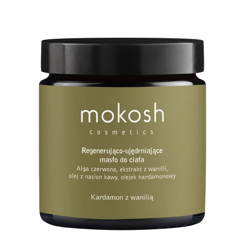 Mokosh - Wygładzająco - Regenerująco-Ujędrniające Masło do Ciała - Kardamon z wanilią - 120ml