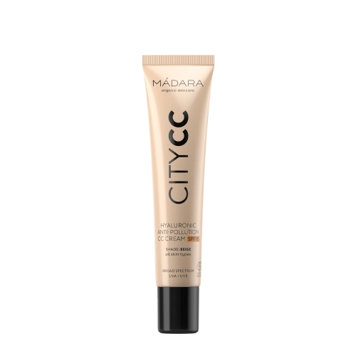 Madara - City CC CityCC Hyaluronic Anti-Pollution SPF15 - Krem CC z Filtrem - Beige - 40ml