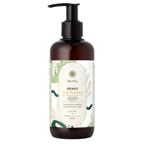 HairTry - Brake the flakes - Szampon normalizujący z kwasem salicylowym - 250ml