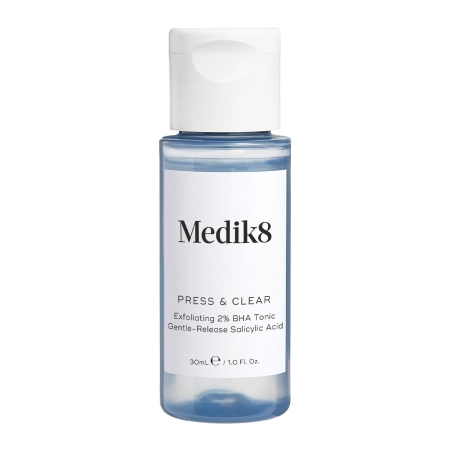 Medik8 - Try me Size - Press&Clear Exfoliating 2% BHA Toner - Złuszczający Tonik z Kwasem Salicylowym - 30ml