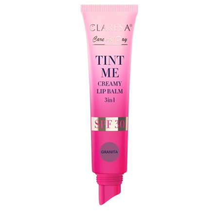Claresa - Tint Me Creamy Lip Balm 3in1 SPF 30 - Koloryzujący Balsam Do Ust Z Filtrem SPF 30 - Granita - 12 ml