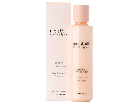 Etude House - Moistfull Collagen Emulsion - Nawilżająca Emulsja do Twarzy z Kolagenem - 180ml