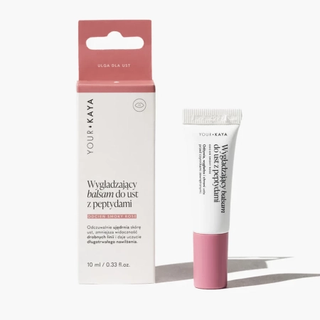 Your Kaya - Wygładzający Balsam do Ust z Peptydami - Smoky Rose - 10ml