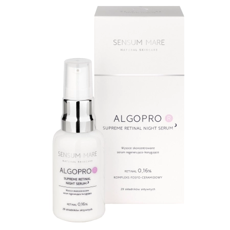Sensum Mare - Algopro R - Serum z Retinalem 0,16% i Kompleksem Fosfo-Ceramidowym - 30ml 
