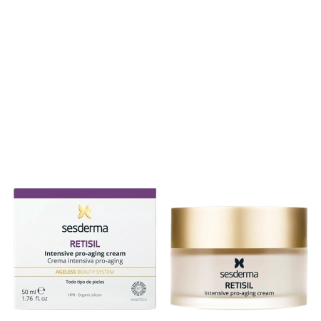 Sesderma - Retisil Intensive Pro-Aging Cream - Krem Przeciwstarzeniowy do Twarzy - 50ml