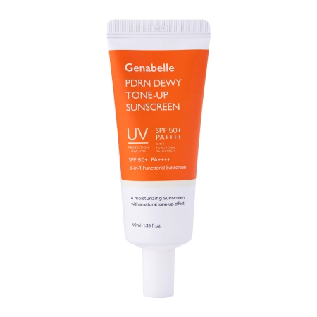 Genabelle - PDRN Dewy Tone- Up Sunscreen - Tonujący Krem do Twarzy z Filtrem - 40ml