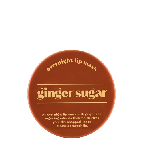 Etude House - Ginger Sugar Overnight Lip Mask - Intensywnie Regenerująca Całonocna Maska do Ust z Imbirem i Cukrem - 23g