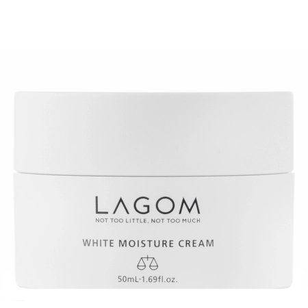 Lagom - Cellus White Moisture Cream - Rozświetlająco-Nawiżający Krem do Twarzy - 50ml