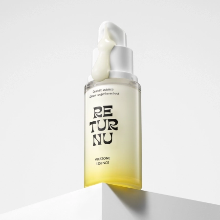 Returnu - Vitatone Essence - Rozjaśniająca Esencja do Twarzy z Ekstraktem z Mandarynki - 30ml