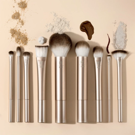 Real Techniques - Au Naturel Complete Brush Kit - Zestaw Pędzli do Makijażu