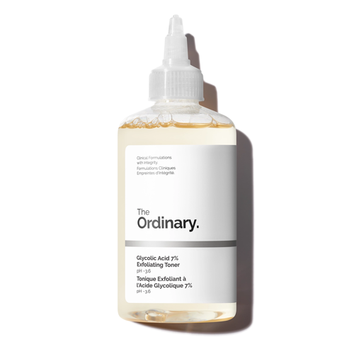 The Ordinary - Glycolic Acid 7% Exfoliating Toner - Tonik Peelingujący z 7% Kwasem Glikolowym - 240ml