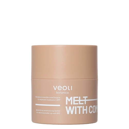 Veoli Botanica - Melt With Comfort - Emulgujące Masełko Nawilżające do Zmywania Makijażu do Skóry Suchej i Odwodnionej - 40g