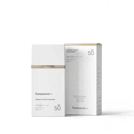 Transparent Lab - Mineral Tinted Sunscreen Medium - Mineralny Krem z Filtrem SPF50 - 100ml