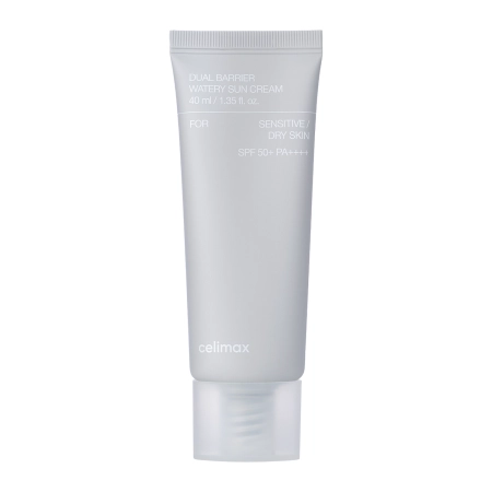 Celimax - Dual Barrier Watery Sun Cream SPF50+ PA++++ - Nawilżający Krem Przeciwsłoneczny z Podwójną Ochroną - 40ml 
