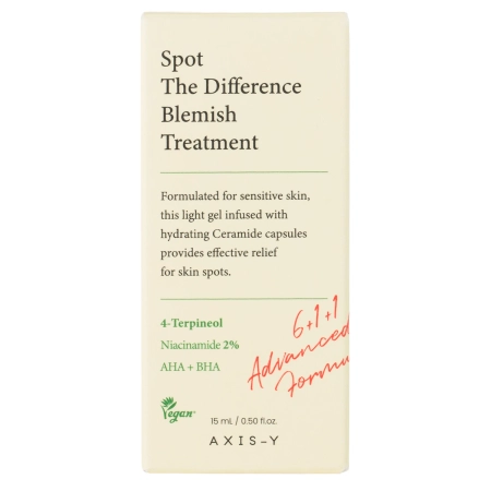 Axis-y - Spot the Difference Blemish Treatment - Punktowe Serum na Niedoskonałości - 15ml