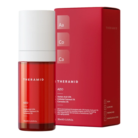 Theramid - AZID 15% Azelaic Acid Treatment - Kuracja z 15% Kwasem Azelainowym - 30ml